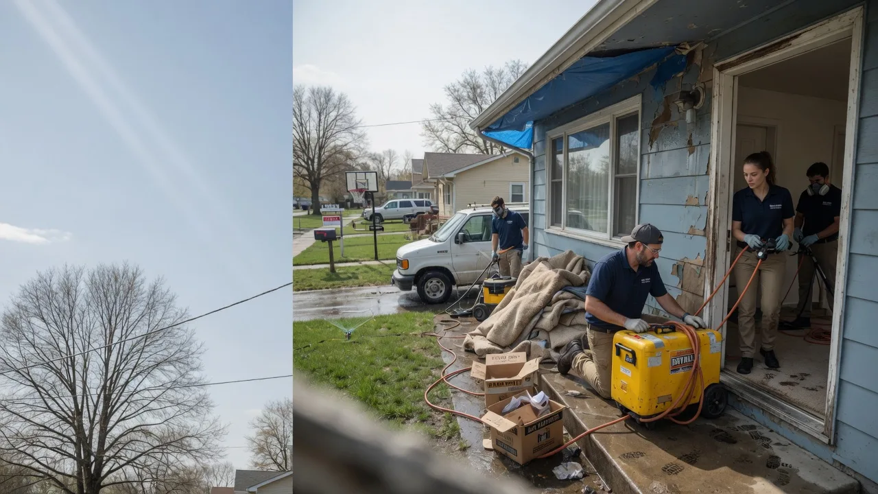 Basement Flood Cleanup in Reydon, OK near me